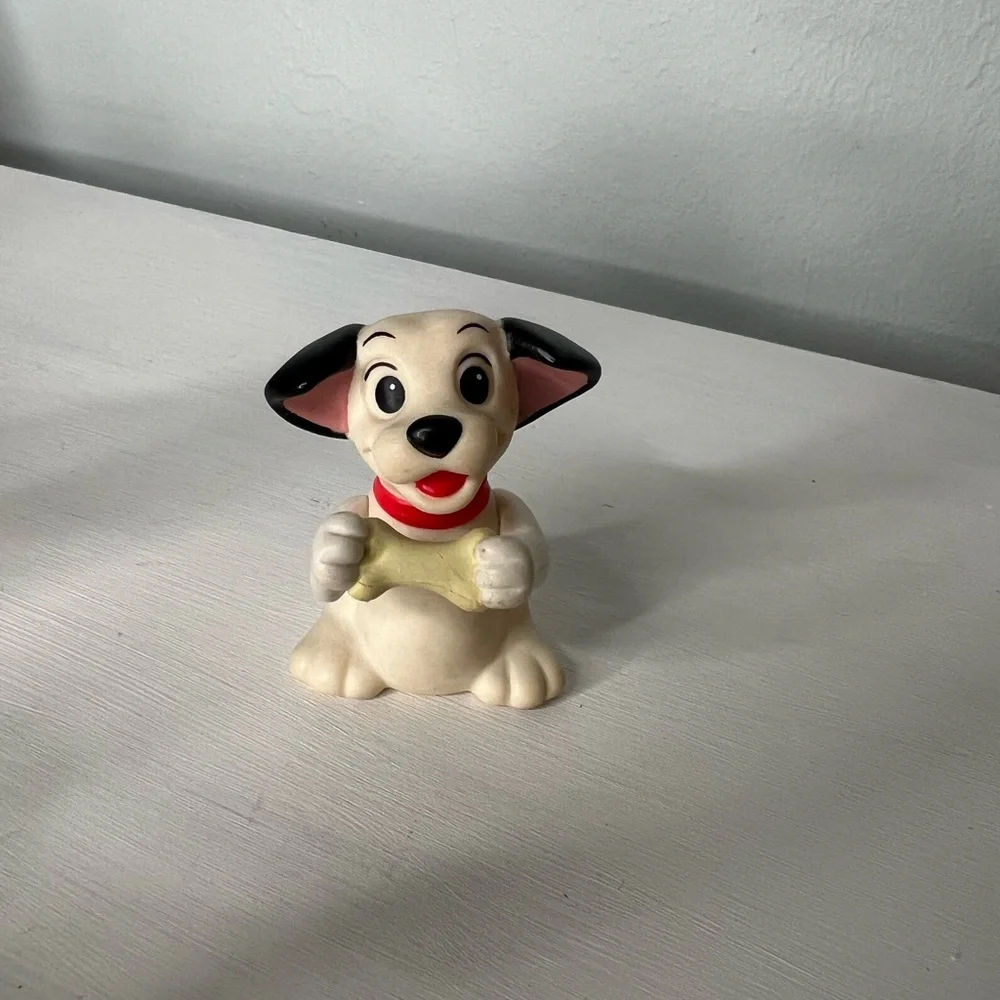 Vintage Disney's 101 Dalmations PVC Mini Figure Play Set Lot Of 12 Nostalgia